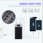 20800mAh DIY Power Bank 6*18650 Battery Large Capacity Power Bank with Digital Display and Led Torch Specified 5v 2a