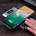 2018 wholesale 2 in 1 qi wireless charger fast charger power bank 10000mah