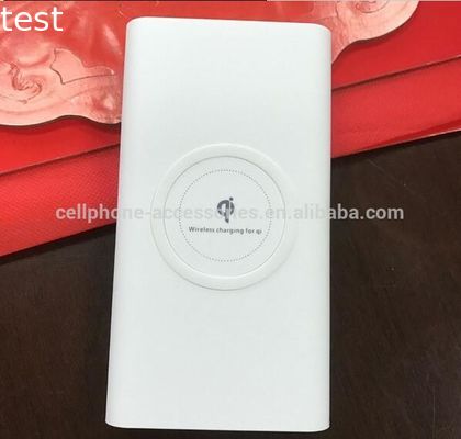 High quality 3 in 1 QI wireless power bank charger accept receiver for iphone 6 7 8 for samsung galaxy