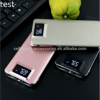 New trending Power Bank 10000mah High Capacity Portable durable USB Power Bank for mobile phones