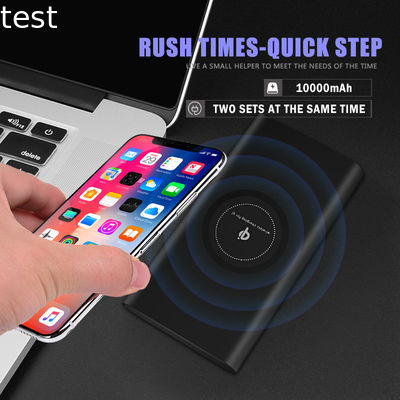 High quality hot selling 3 in 1 universal wireless charger 10000mAh with micro usb and type c output