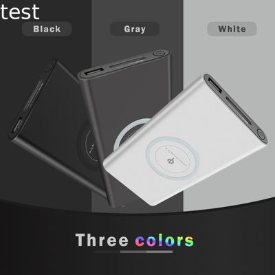 High quality hot selling 3 in 1 universal wireless charger 10000mAh with micro usb and type c output