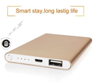 Promotion business gift item mini power bank 5000mah portable mobile power supply with OEM logo and package